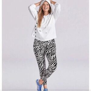 CAbi White Hoodie Sweatshirt